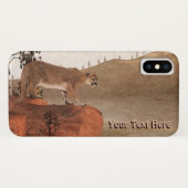 Concentratie - Cougar Case-Mate iPhone Case (Achterkant (horizontaal))