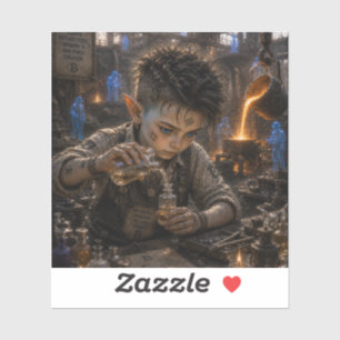 Concentratie / Parfumeur / Gieterij Sticker
