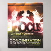 CONCENTRE - POSTER MOTIVATIONNEL (Devant)