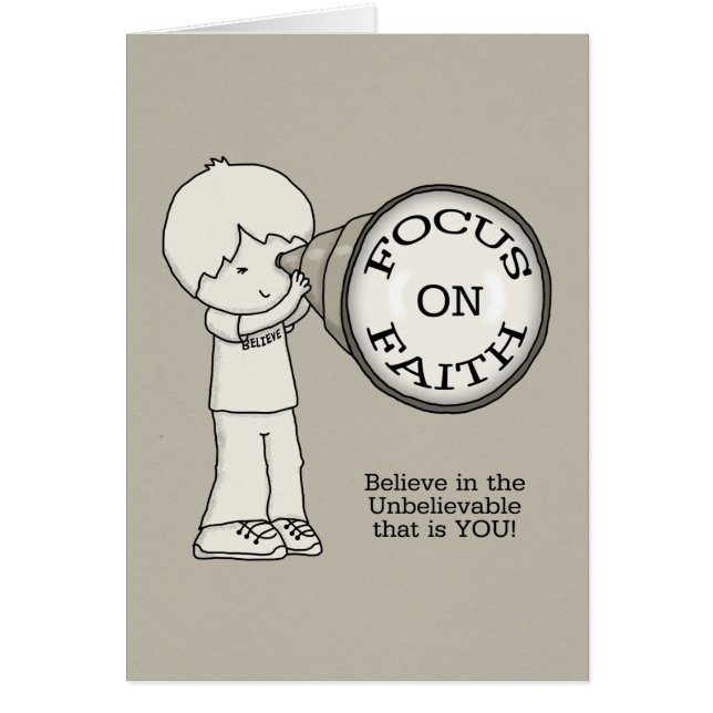 Concentre-toi sur la foi (Devant)