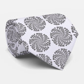 Concentreerde tekst #2 stropdas (Opgerold)