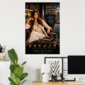 Concentrez Votre Esprit – Affiche de Motivation po (Bureau à domicile)
