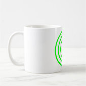 Concentric Colorful Circle Coffee Mok (Links)