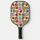 Concentric Paisleys Pickleball Paddle (Voorkant)