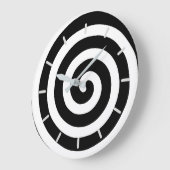 Concentric Spiral in Black & White  Grote Klok (Hoek)