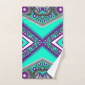 Concentrisch cirkelde naar het Abstracte punt Bad Handdoek (Handdoek)