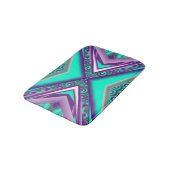 Concentrisch cirkelde naar het Abstracte punt Badmat (Gekanteld)