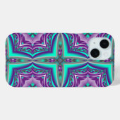 Concentrische cirkels getrokken naar het punt Abst Case-Mate iPhone Case (Achterkant (horizontaal))