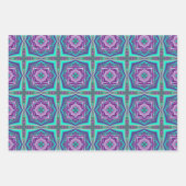 Concentrische cirkels getrokken naar het punt Abst Inpakpapier Vel (Voorkant 2)