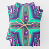 Concentrische cirkels getrokken naar het punt Abst Inpakpapier Vel (In situ)