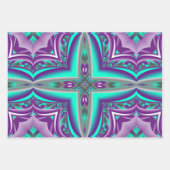 Concentrische cirkels getrokken naar het punt Abst Inpakpapier Vel (Voorkant)