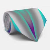 Concentrische cirkels trokken naar het punt stropdas (Opgerold)