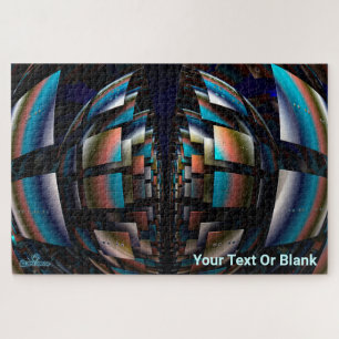 Concentrische halfronden legpuzzel