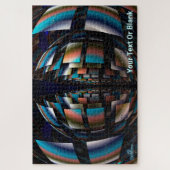 Concentrische halfronden legpuzzel (Verticaal)