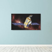 Concept 2 van een kunstenaar canvas afdruk (Insitu (Houten vloer))