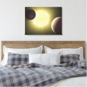 Concept 2 van kunstenaar canvas afdruk (Insitu (Slaapkamer))