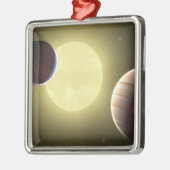 Concept 2 van kunstenaar metalen ornament (Links)