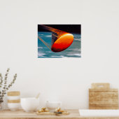  Concept Apollo 8 Command Module Re-Entry Poster (Keuken)