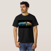 Concept car: brede baan t-shirt (Voorkant volledig)