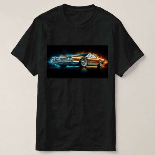 Concept car: brede baan t-shirt (Design voorkant)