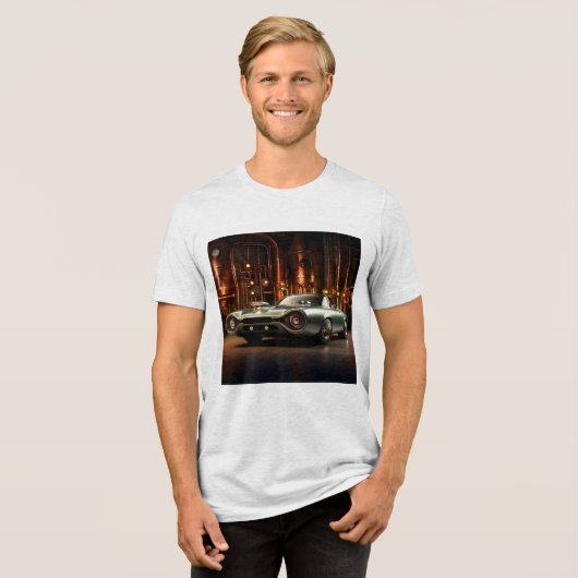 Concept Car: Hyperion Vortex Tri-Blend Shirt (Voorkant volledig)