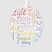 Concept de forme physique pour la perte de poids (devant)