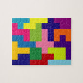 Concept de tête de puzzle coloré (Horizontal)