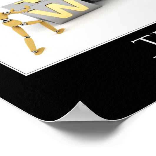 Concept de travail d'équipe - Poster (Coin)