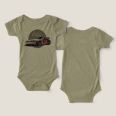 Concept de voiture de course de personnage (Design Recto & Verso)