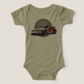 Concept de voiture de course de personnage (Design Recto)