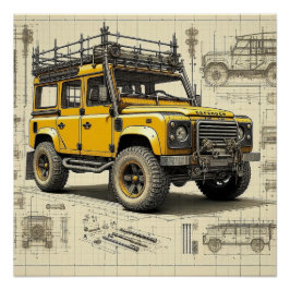 Concept Defender Glossy Poster Perfect Poster