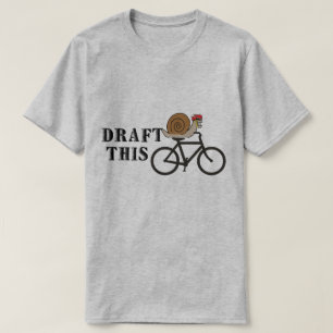 Concept deze fietsslinger t-shirt