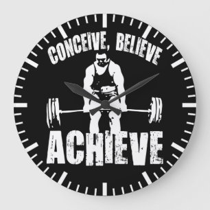 Concept, geloof, realiseer - Motivatie resultaat Grote Klok