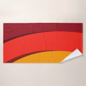 Concept moderne Art modèle (Serviette de bain)