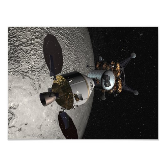 Concept van het Orion-testvoertuig voor bemannings Foto Afdruk (Voorkant)