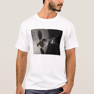Concept van het Orion-testvoertuig voor bemannings T-shirt