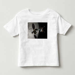Concept van het Orion-testvoertuig voor de bemanni Kinder Shirts