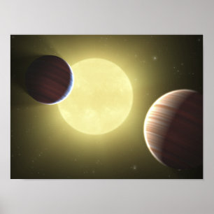 Concept van kunstenaar 4 poster