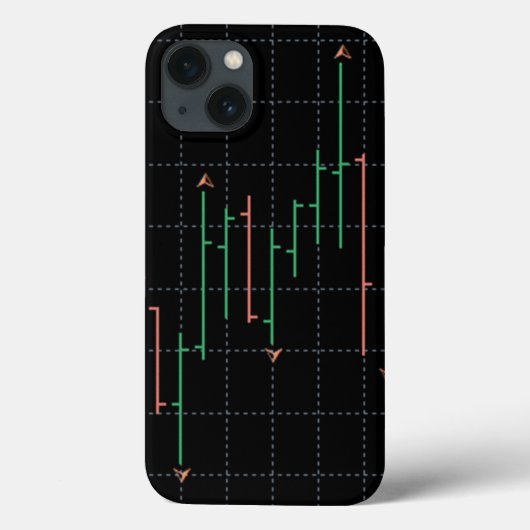 Concept voor aandelenmarkten Case-Mate iPhone case (Achterkant)