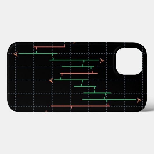 Concept voor aandelenmarkten Case-Mate iPhone case (Achterkant (horizontaal))