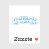 Concepten van een plan sticker (Vel)