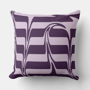 Concepteur Coussin violet et mauve