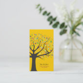 Concepteur d'arbre d'art génial de carte de visite (Debout devant)