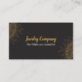 Concepteur de bijoux / Carte de visite vendeur (Dos)