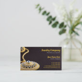Concepteur de bijoux / Carte de visite vendeur (Debout devant)