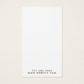 Concepteur de bijoux de nom minimaliste (Dos)