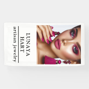 Concepteur de bijoux élégants - Bannière de marque