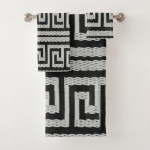 Concepteur de clés grecques à look pointu gris