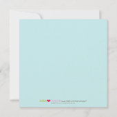 Concepteur de faire-part de naissance Lion & Oisea (Dos)