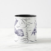 Concepteur de police ou tasse de café élégante du (Centre)